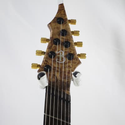 Barlow Guitars Osprey Multiscale Camphor 7 String  Wood Electric Guitar image 3