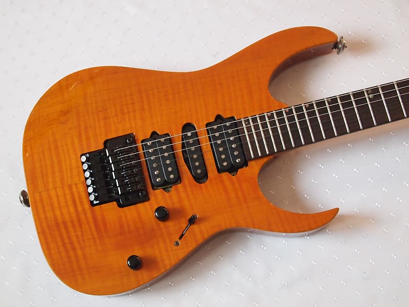 Ibanez J-Custom RG 1508 1995 Amber | Reverb