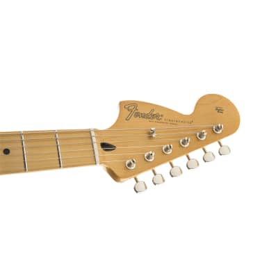 Fender Jimi Hendrix Stratocaster Guitar, Maple Fretboard, Olympic White image 6