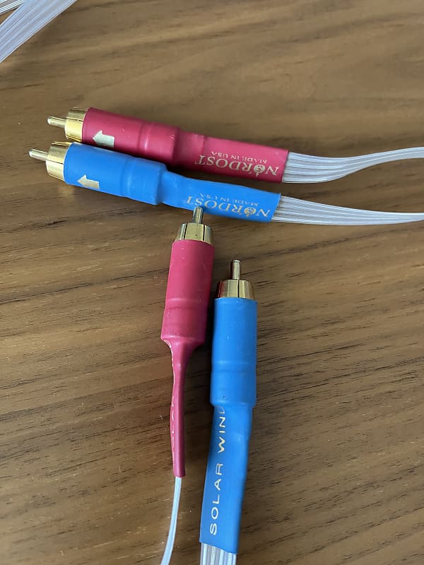 Nordost Solar Wind Stereo Interconnect RCAs Reverb