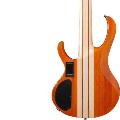 Ibanez BTB845 BTB Standard 5-String Bass Guitar, Cerulean Blue Burst Low-Gloss image 3