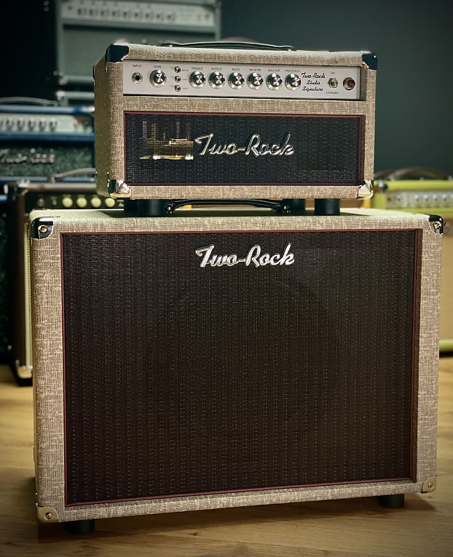 Two Rock Studio Signature 35w Head And Cab In Vox Fawn | Reverb