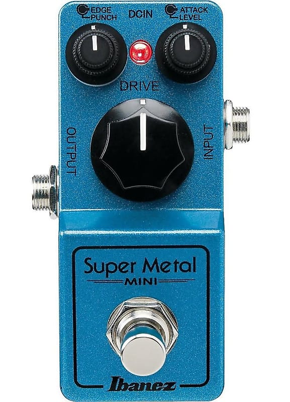 New Ibanez Super Metal Mini Distortion Pedal