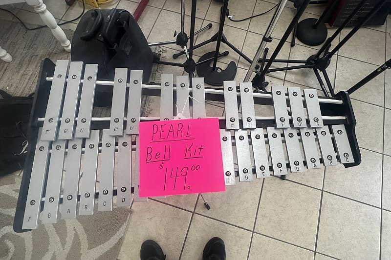 Pearl Bell Kit with Attached Stand and Carry Bag Reverb