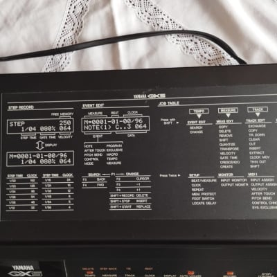Yamaha  QX5  Digital sequence recorder image 4