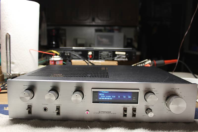 Restored Pioneer SA-510 Integrated Amplifier  			