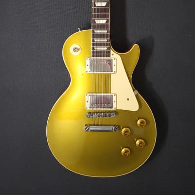 2019 Gibson M2M '57 Goldtop Heavy Aged w/ 59 Neck in Antique Gold - OHSC & Case Candy for sale
