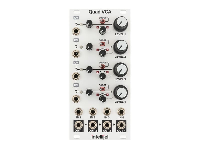 Intellijel Quad VCA