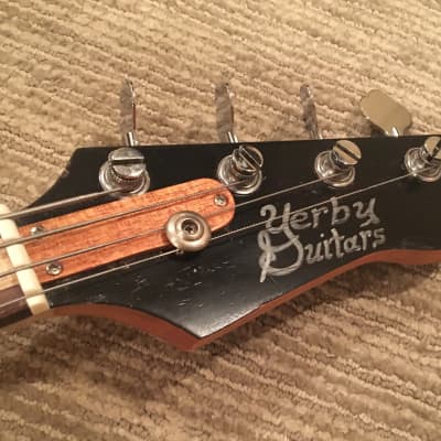 Custom Semi-Hollowbody Bass by Yerby Guitars image 4