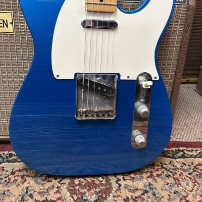 Hahn Model 228 electric guitar - Pelham Blue Relic image 10