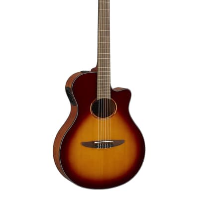 Yamaha Acoustic-Electric Nylon-String Guitar, Brown Sunburst NTX1 BS for sale