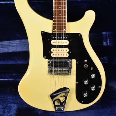 1974 Rickenbacker 480/483 White Finish Electric Guitar w/OHSC image 2