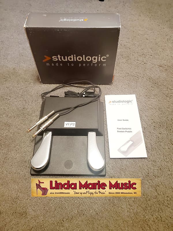 Studiologic VFP2/10 Double Piano-style Sustain Pedal-Dual Control Pedal WNTY. image 1