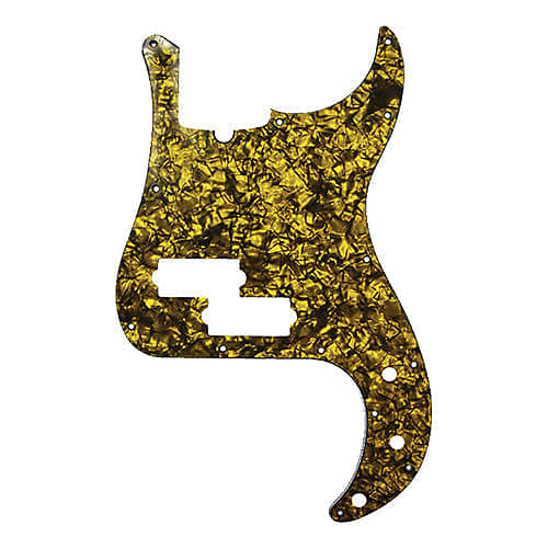D'Andrea P Bass Pickguard Gold Pearl Reverb