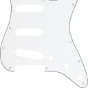 Genuine Fender® 11-Hole Modern-Style Stratocaster® S/S/S Pickguard White 099-1360-000