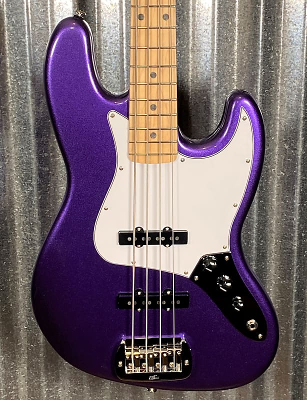 G&L USA Custom JB 4 String Jazz Bass Royal Purple & Case JB #0212 image 1