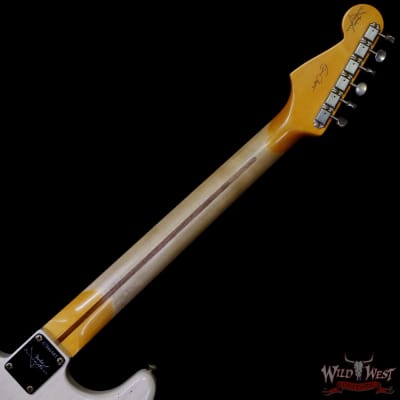 Fender Custom Shop Eric Clapton Signature Stratocaster Maple Fingerboard Journeyman Relic Aged White Blonde 8.05 LBS image 5