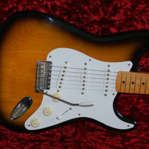 Fender '57 Reissue Stratocaster USA 1996 2 Tone Sunburst image 4