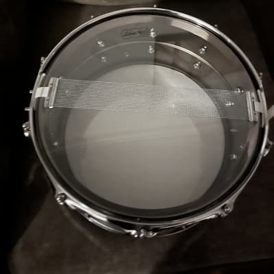 Ludwig Black Beauty 6.5”x14” snare drum with COLISEUM twin channel  DIE CAST top Hoop image 5