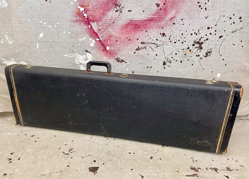 1960's Fender Precision or Jazz Bass Guitar Case "No Tail" Reverb