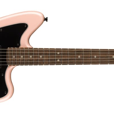 SQUIER - Contemporary Active Jazzmaster HH  Laurel Fingerboard  Black Pickguard  Shell Pink Pearl - 0370335533 for sale