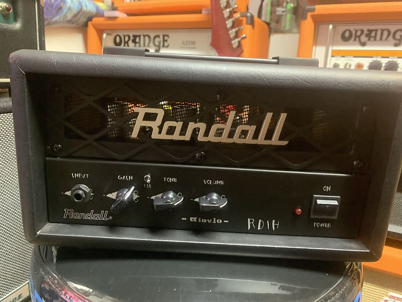 Randall RD1H Diavlo 1-Watt Tube Guitar Amp Head 2010s - Black image 1