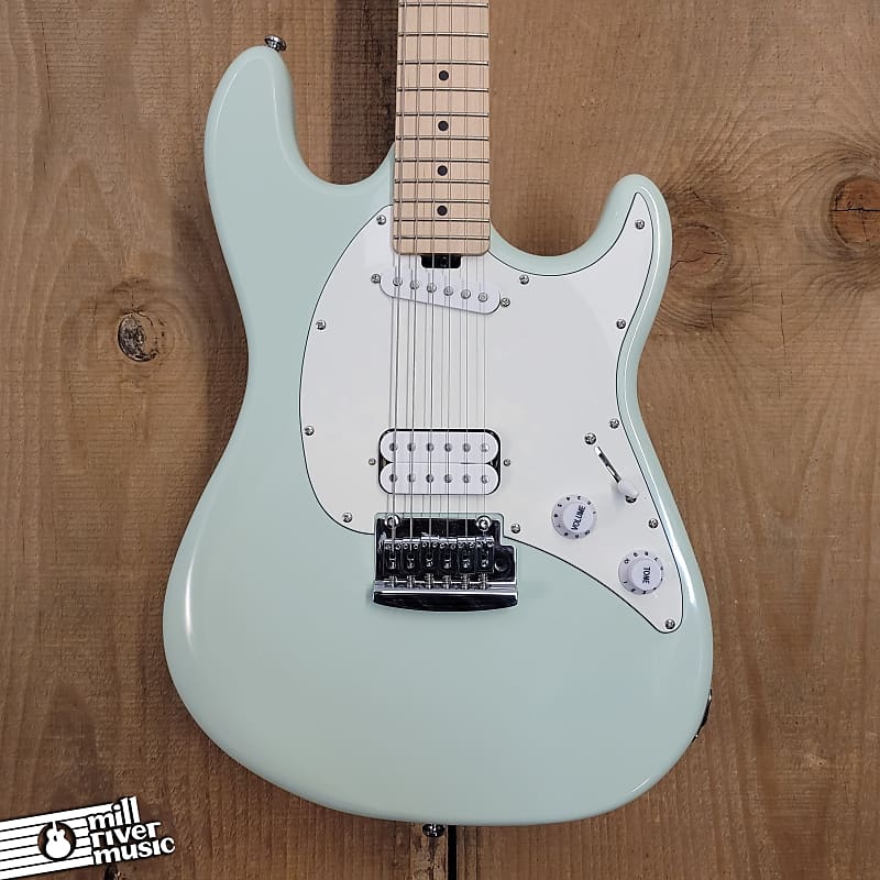 Sterling Cutlass Short Scale Electric Guitar Mint Green Used
