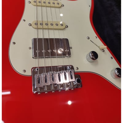 Schecter Traditional Route 66 SANTA FE H/S/S Sunset Red image 9