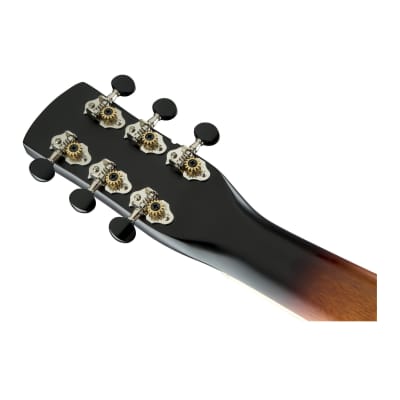 Gretsch G9240 Alligator Mahogany Round Neck Resonator 6-String Guitar with Padauk Fingerboard (Right-Handed, 2-Color Sunburst) image 8