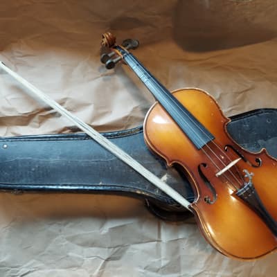 Suzuki Kiso #4 Stradivarius Copy (3/4 Size) Violin, Japan, 1971, with case & bow image 4