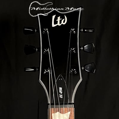 ESP LTD - Eclipse EC-256 Electric Guitar - Black Satin Finish image 4