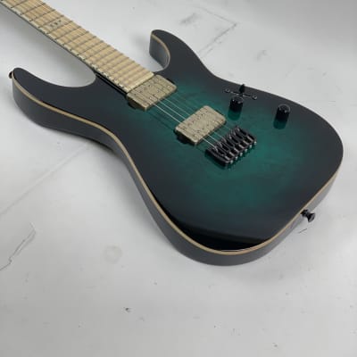 ESP E-II M-II NT HS Black Turquoise Burst Electric Guitar + Hard Case MII MIJ image 12