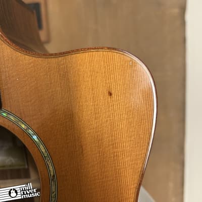 Avalon S 201C Cedar Rosewood Acoustic Guitar w/ SKB Hard Case Used image 6