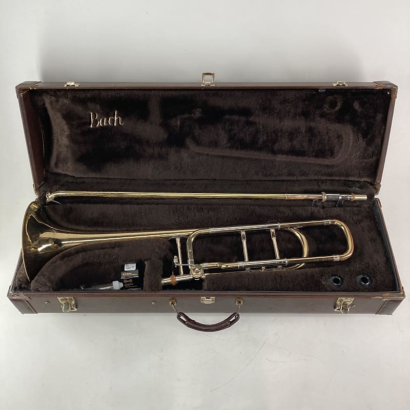 Bach Stradivarius Model 42 Trombone with FAttachment Reverb