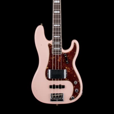 Fender Custom Shop Limited Edition P Bass Special Journeyman Relic - Shell Pink #65906 image 3
