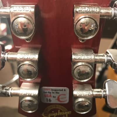 Epiphone Les Paul special  2010 Cherry red image 4
