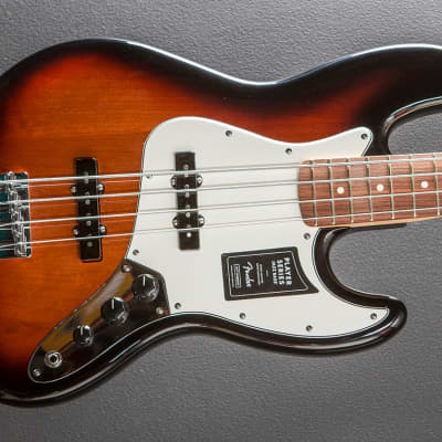Fender Player Jazz Bass – 3 Color Sunburst w/Pau Ferro for sale