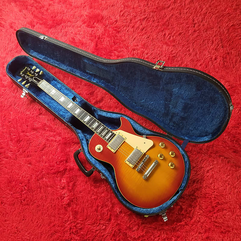 Rare Aria Pro II LS-800 Leopard Model 1980 - Cherry Sunburst