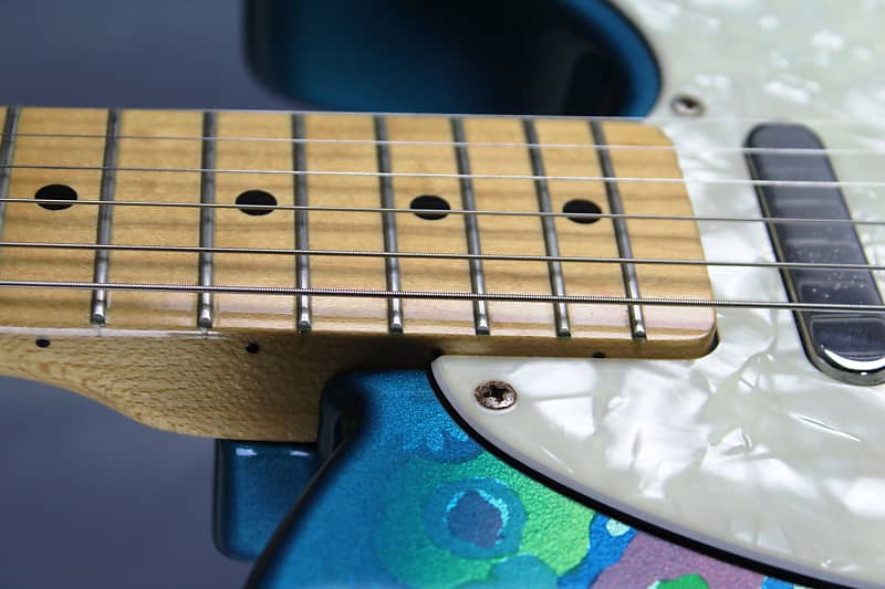 ギター Fenderjapan Blueflower Tele TL69 BFL Fender Telecaster TL'69-US 2006 - BFL Blue Flower - RARE