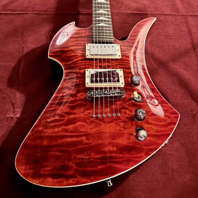 B.C. Rich Mockingbird Quilted Red Maple image 3