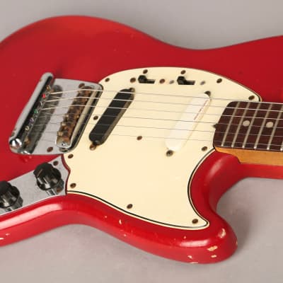 Fender Mustang - 1965 - Dakota Red w/OHSC image 18