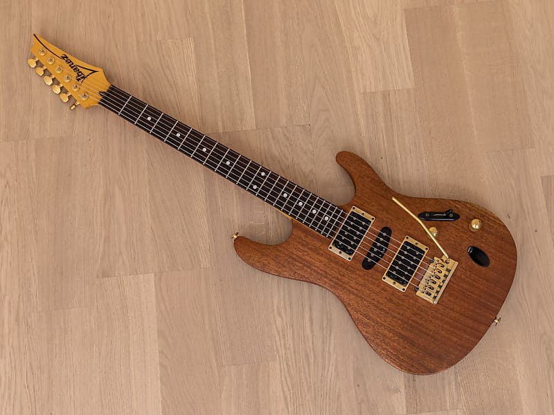 1993 Ibanez SV470 SOL SV Series HSH Electric Guitar Stained | Reverb