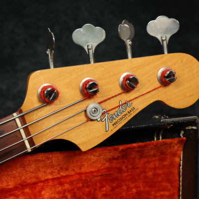 1965 Fender Precision Bass - Sunburst - OHSC image 3