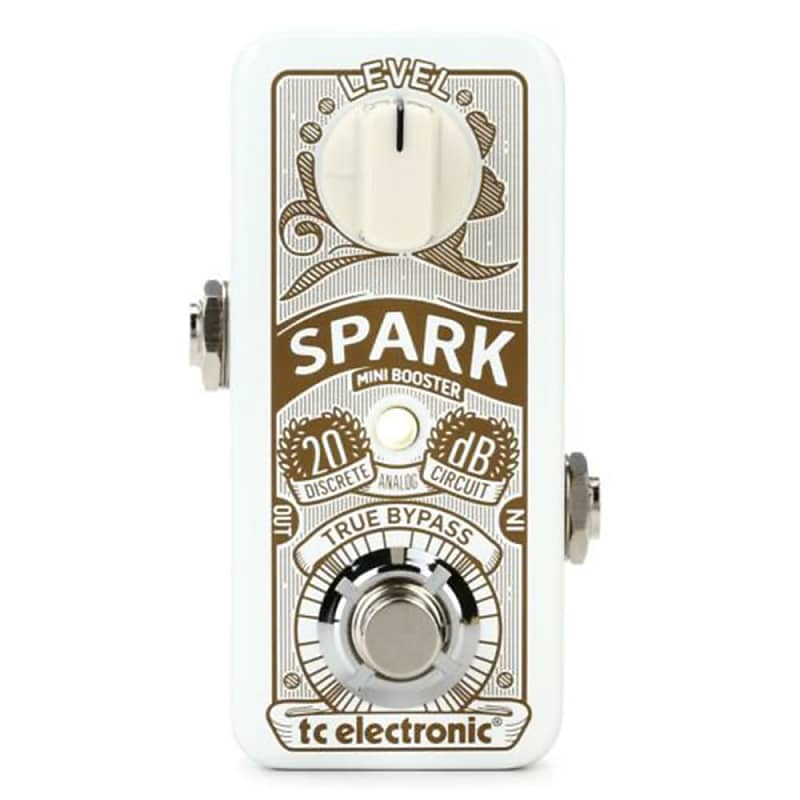 TC Electronic Spark Mini Boost Pedal Reverb