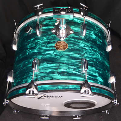 Gretsch 20/13/16" Drum Set  - 60s Emerald Green Pearl Rare! Bild 6