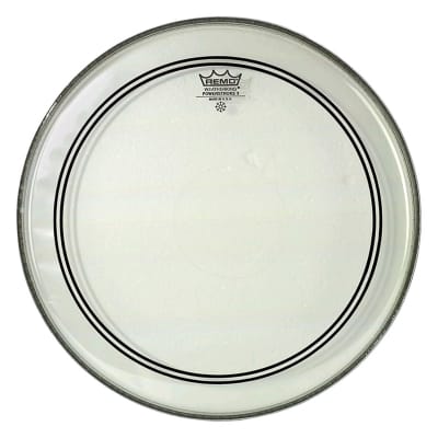 Remo P3-1322-C2 Powerstroke 3 22 Inch Clear Bass Drum Head image 1