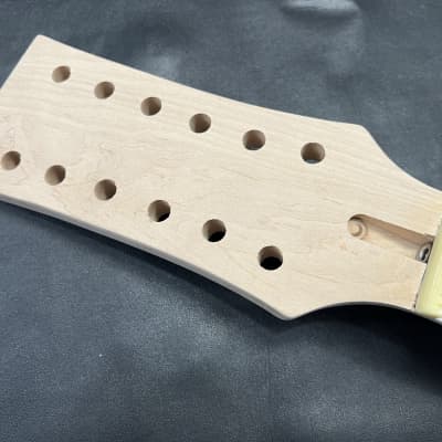 Unbranded  12- String Tilt Back Bolt on guitar neck 1.91" nut 24.75" scale length. image 2