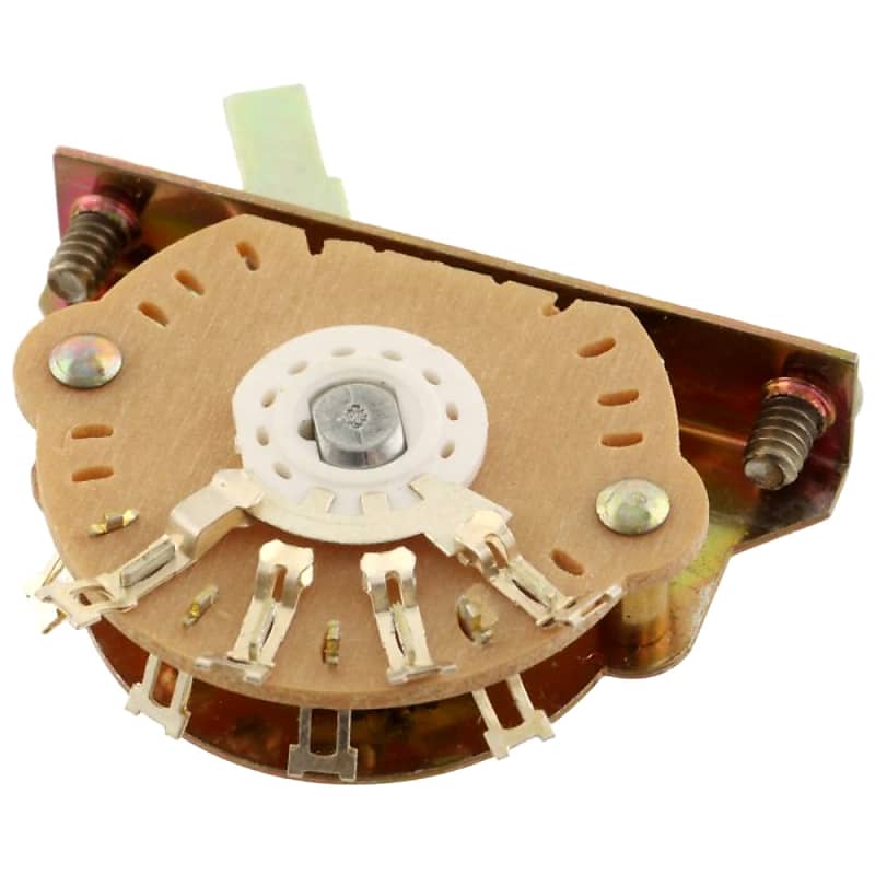 5 Way Strat Switch Oak Grigsby US Size image 1