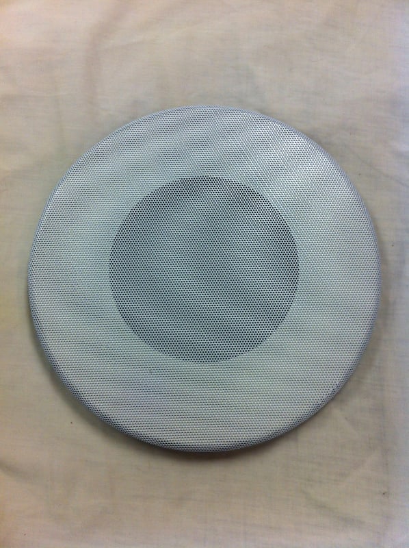 Soundolier T7108 8" White Ceiling Speaker Baffle Reverb