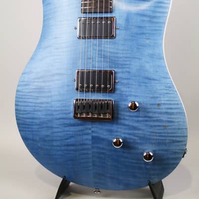 Relish Guitars Flamed Reuss Blue Jane with Piezo | Reverb Brazil